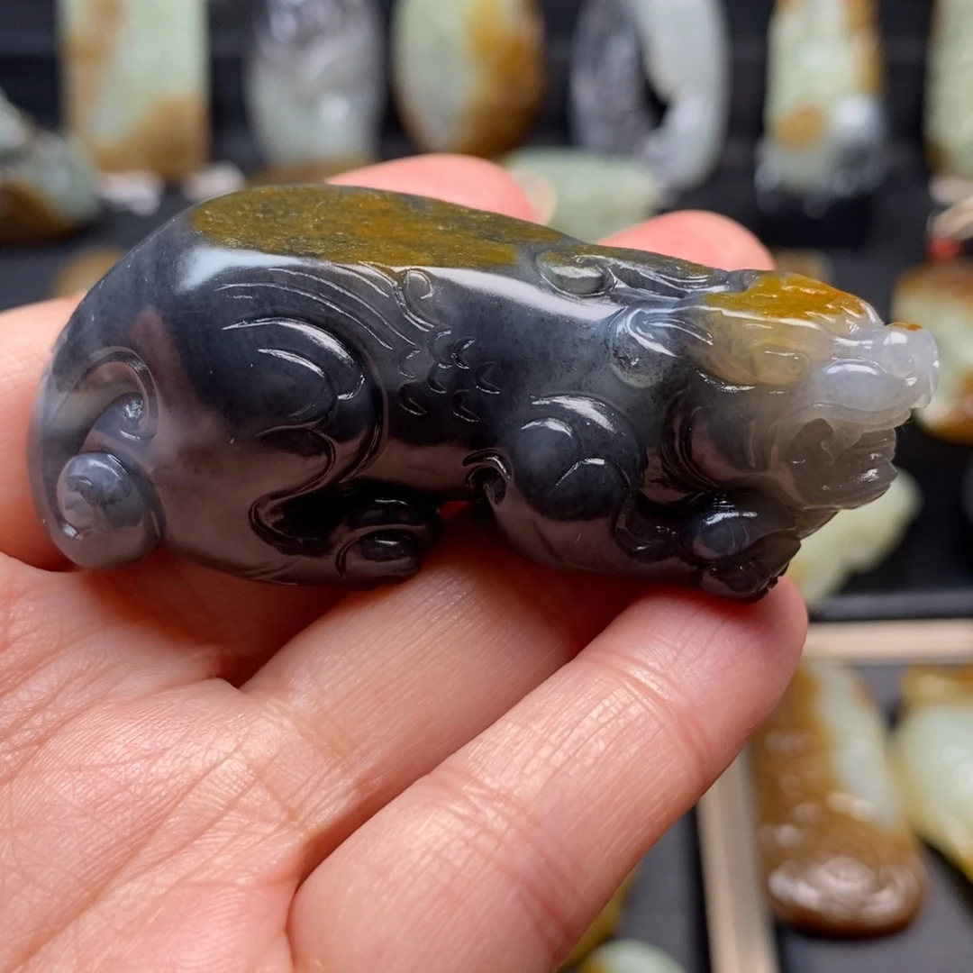 和田玉把件未镶嵌