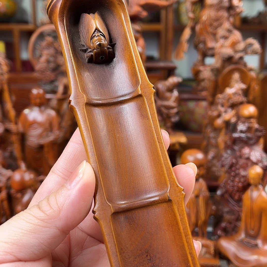 黄杨木黄杨木雕刻长度18厘米