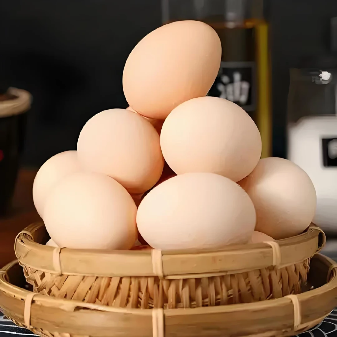 农家谷物每日鲜土鸡蛋50枚装单枚40g-45g