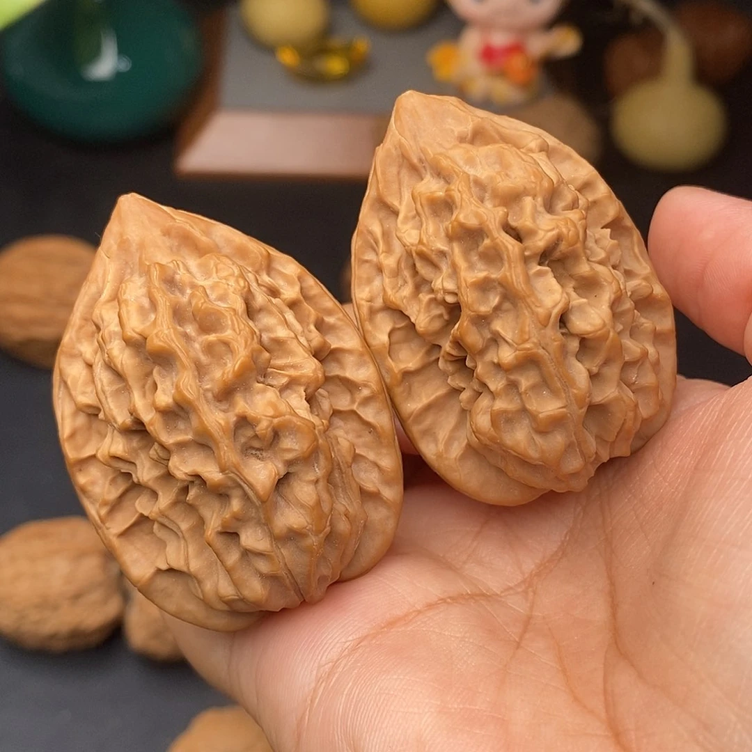 把件文玩核桃剑齿虎