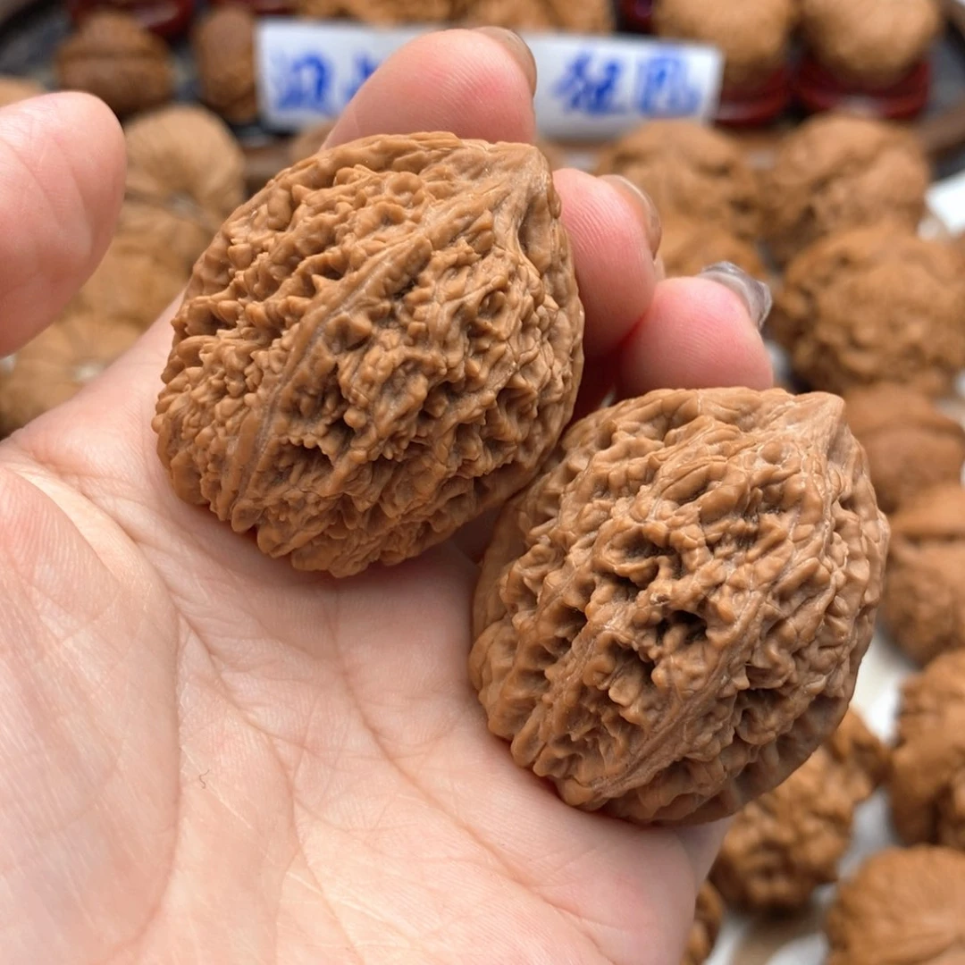 【闪购商品】文玩核桃把件37尺大蒜头