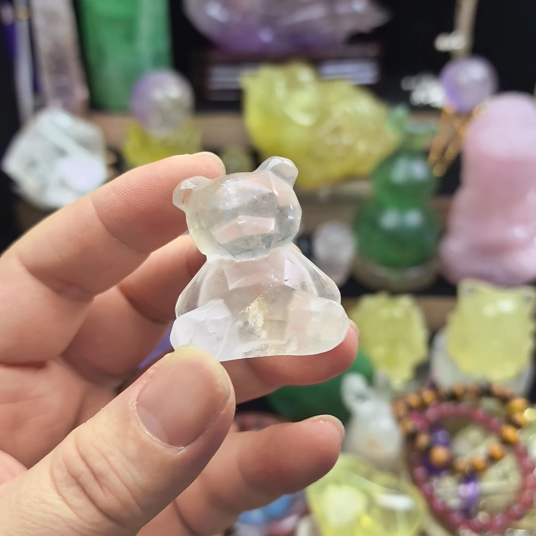 未镶嵌摆件水晶水晶摆件微瑕