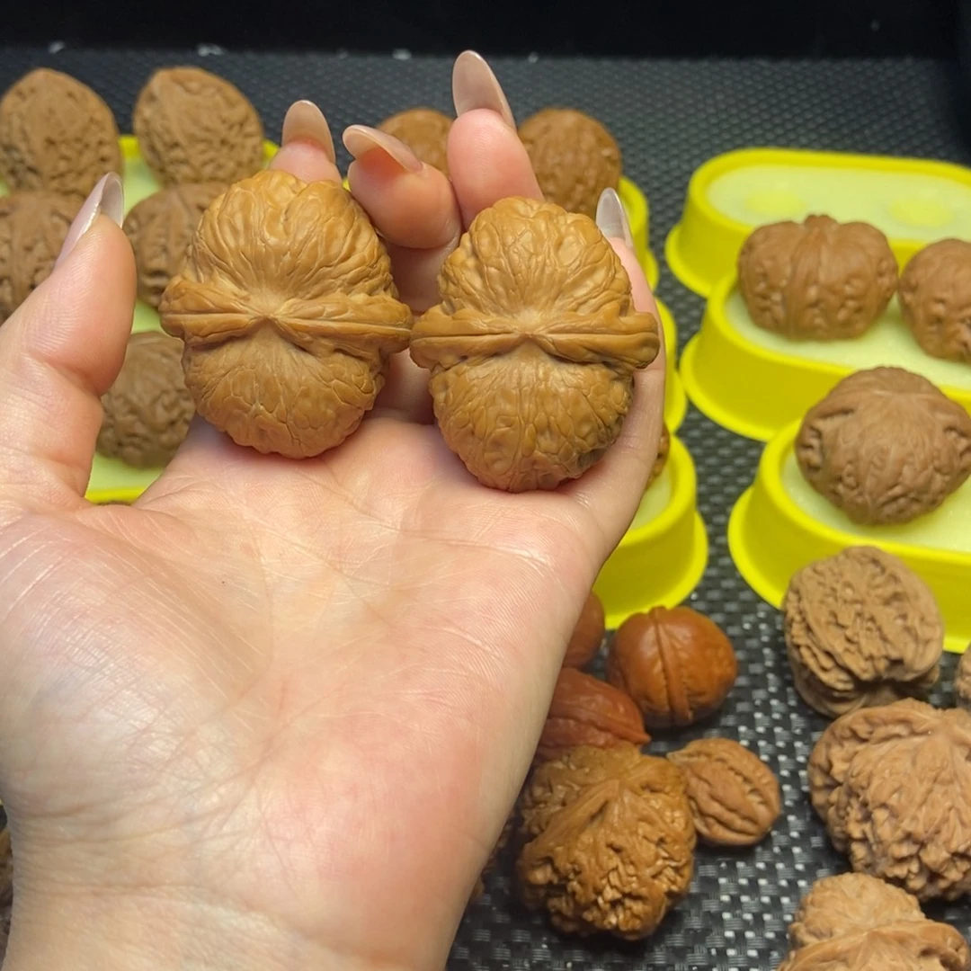 文玩核桃把件元宝45➕全品