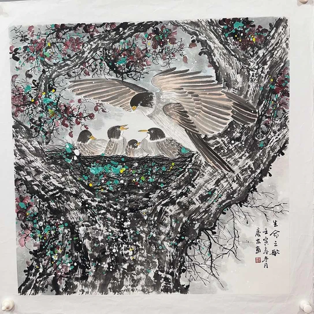 国画李庆友精品佳作