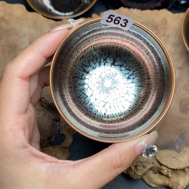 茶盏建窑建盏主人杯563