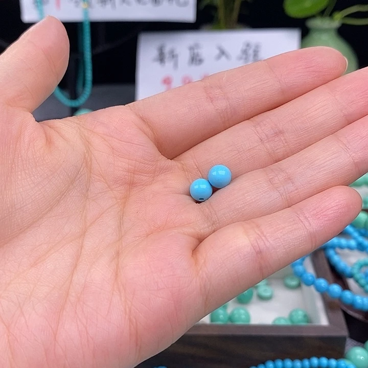 瑞****湖北精品圆珠6mm一对