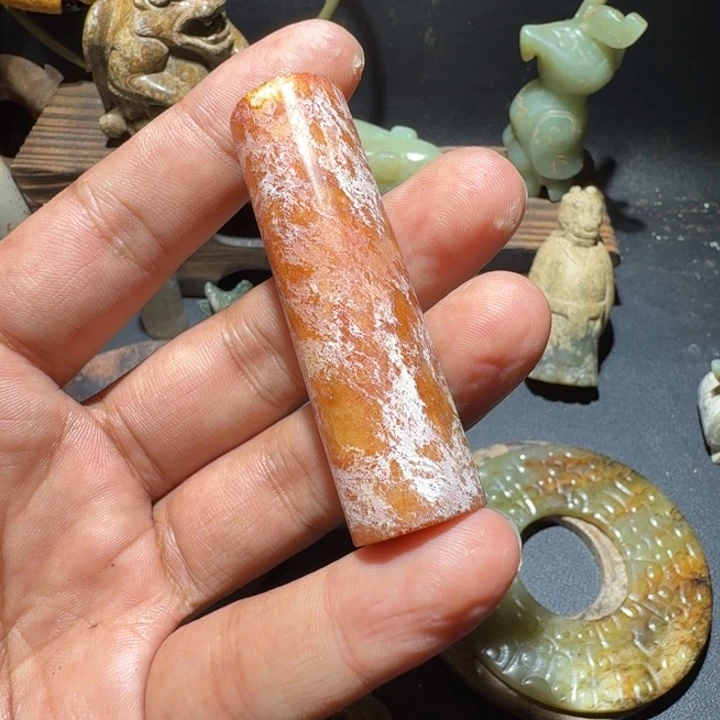 一***毛和田玉未镶嵌车挂