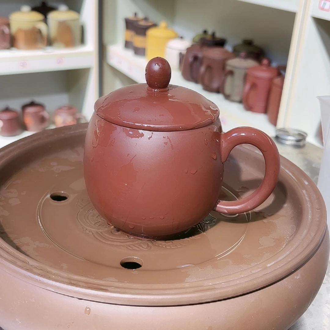 紫砂茶杯手工制作