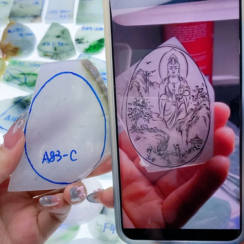 【闪购商品】未镶嵌定制翡翠
