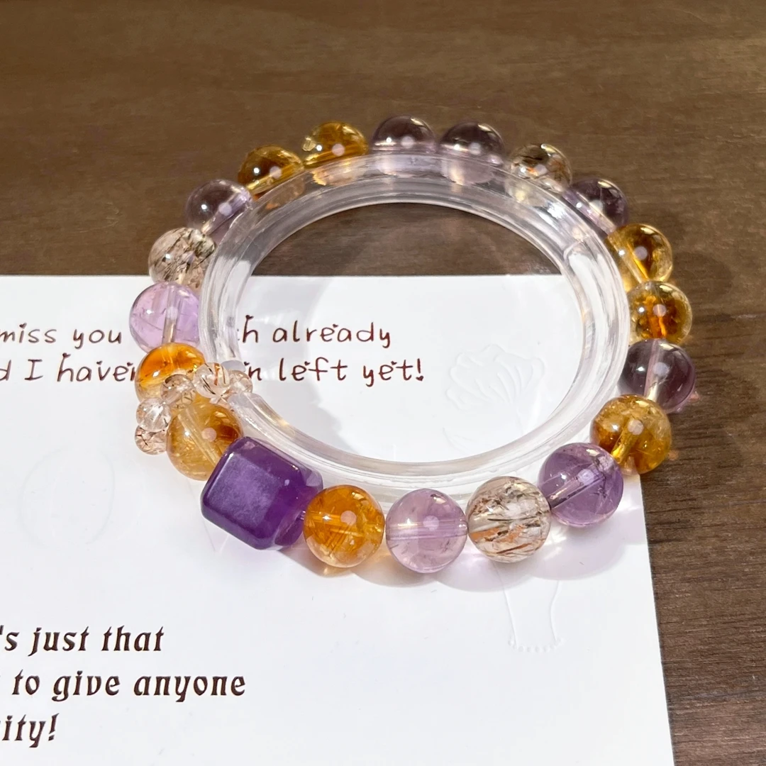 【紫定发财】黄塔晶紫水晶超七水晶 招米像呼吸一样简单～