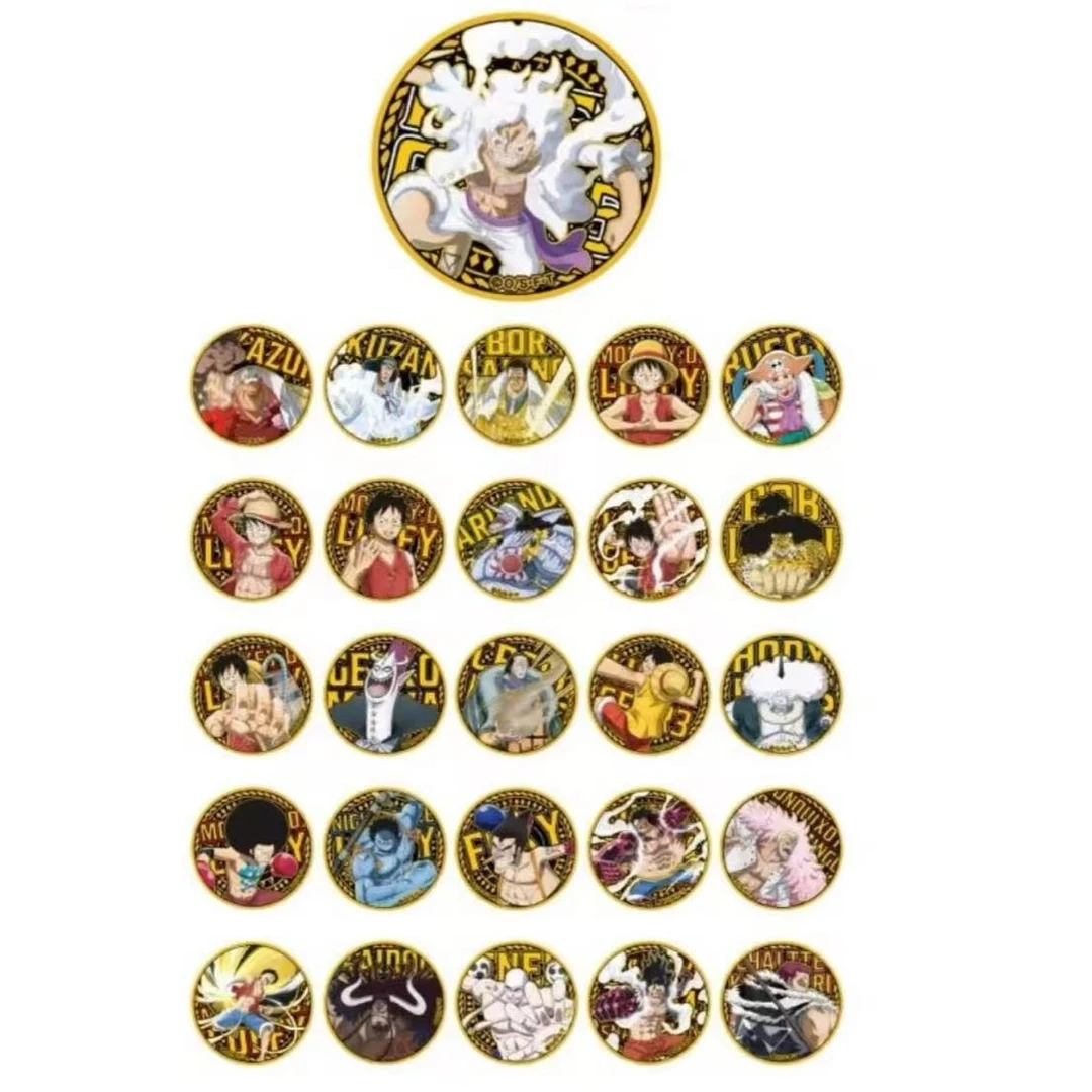 【拆盒】代拆盲盒 海贼王25周年浮雕吧唧徽章盲盒