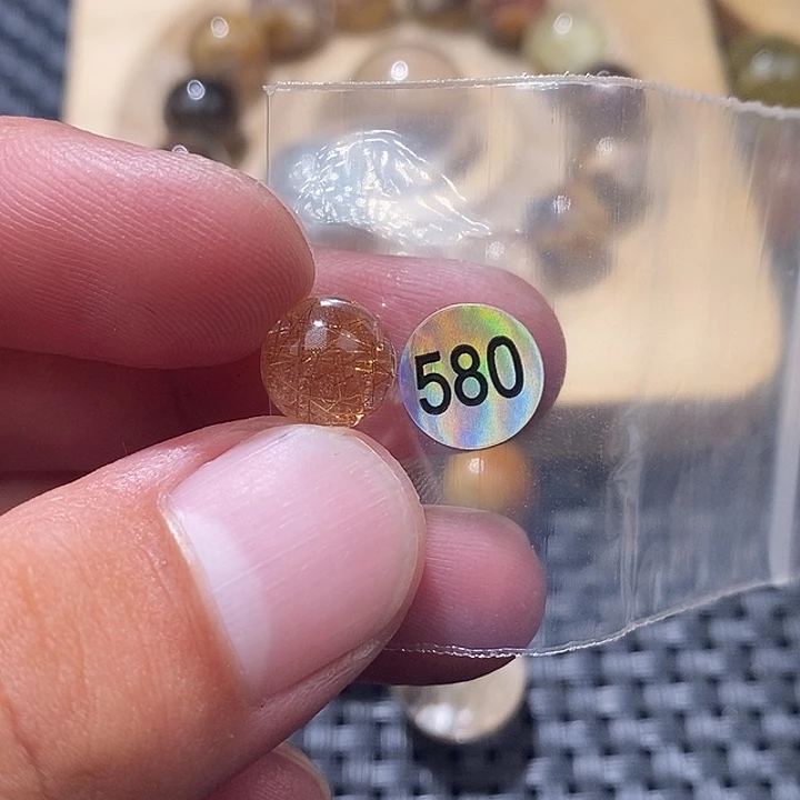 逍***者手链发晶未镶嵌天然水晶手串