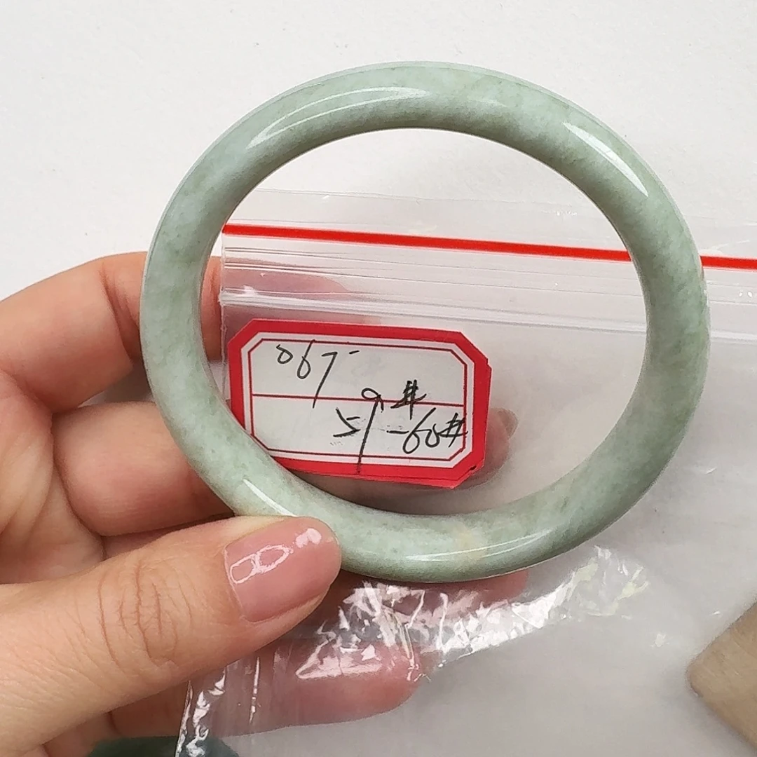 蓝田玉（蛇纹石化大理石玉）未镶嵌手镯