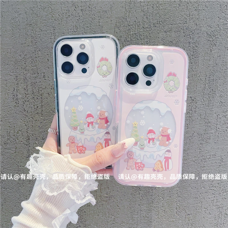三合一炫彩适用苹果iPhone17/华为荣耀/OPPO/VIVO/小米手机壳爆款