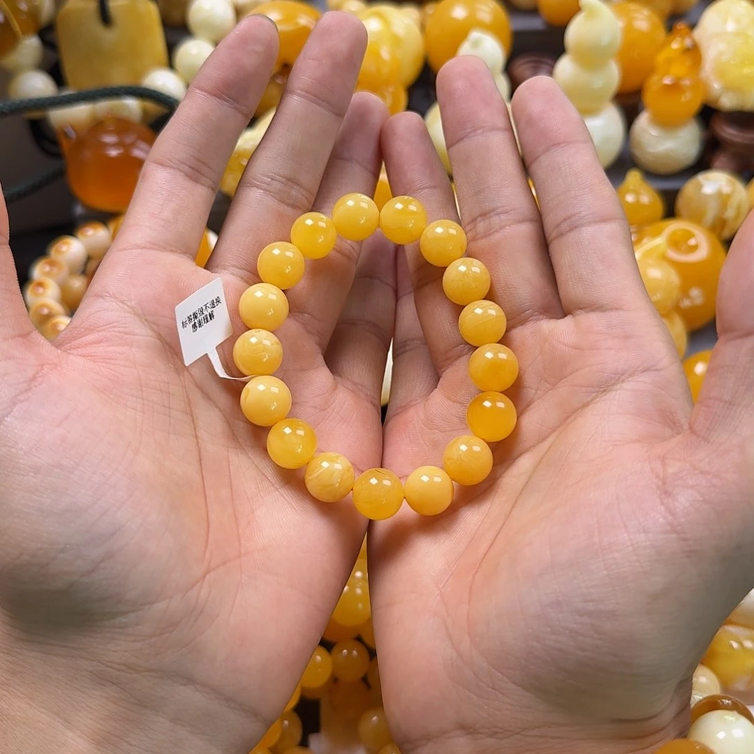 蜜蜡珠宝奇石未镶嵌12mm