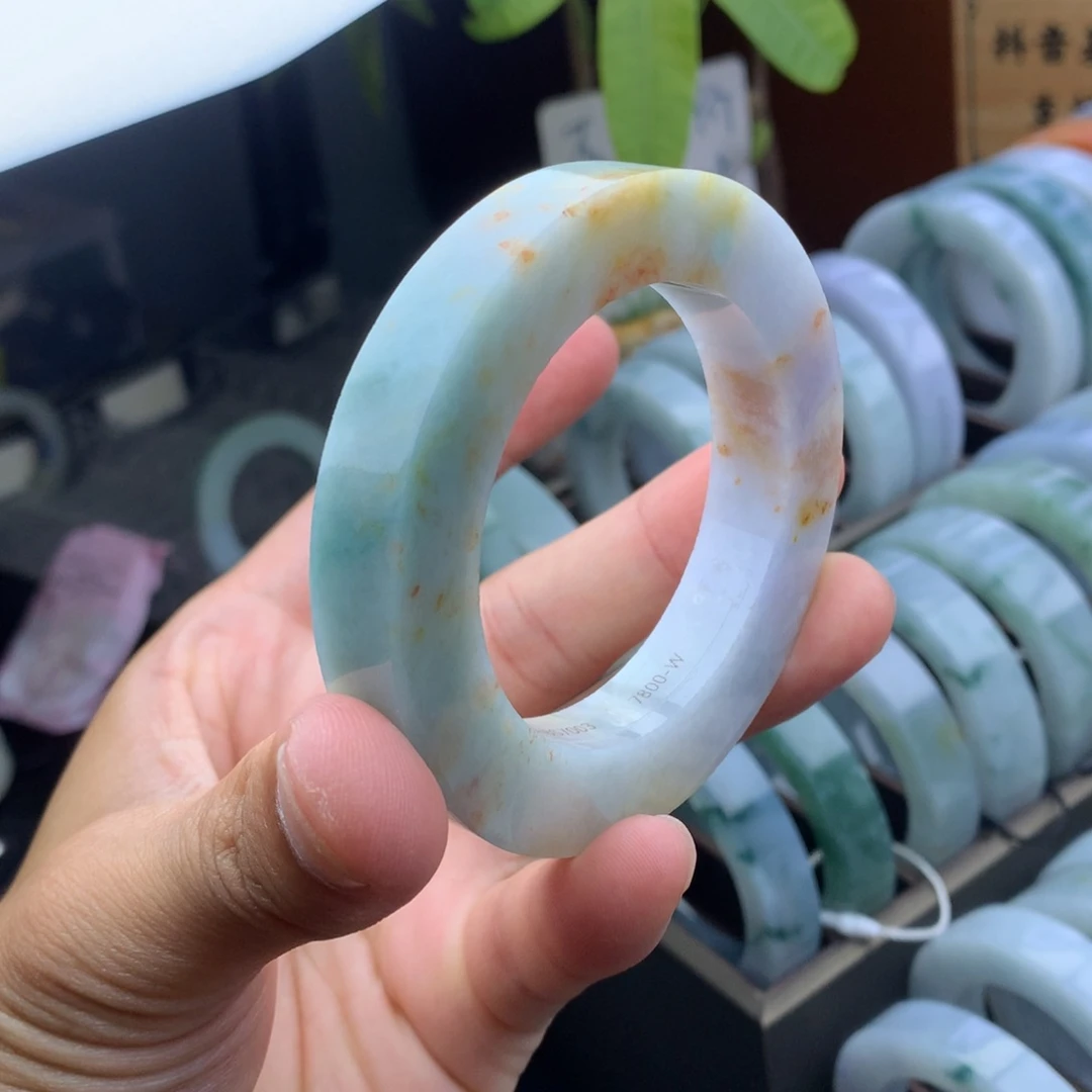 未镶嵌手镯定制翡翠定制手镯