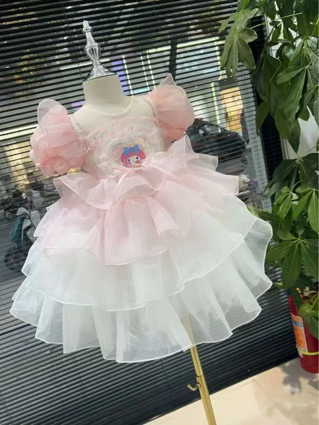 [黄小七kids童装] 美乐蒂渐变蛋糕裙洛丽塔