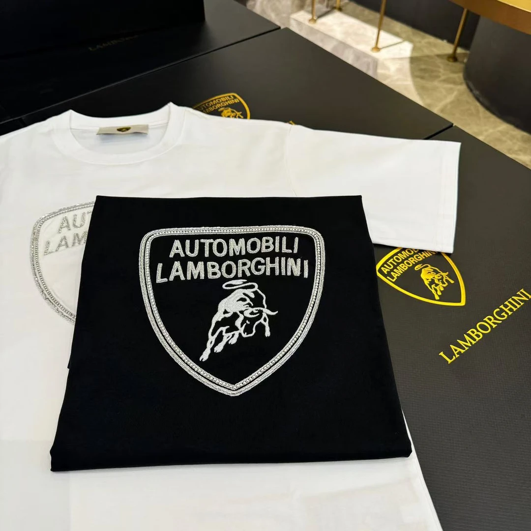 【兰博基尼】2025新款护盾英牛男女款春夏季短袖G8228