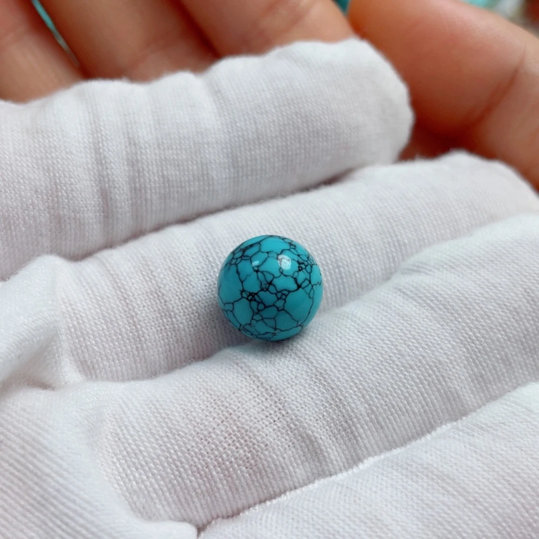 未镶嵌绿松石珠宝奇石小**生