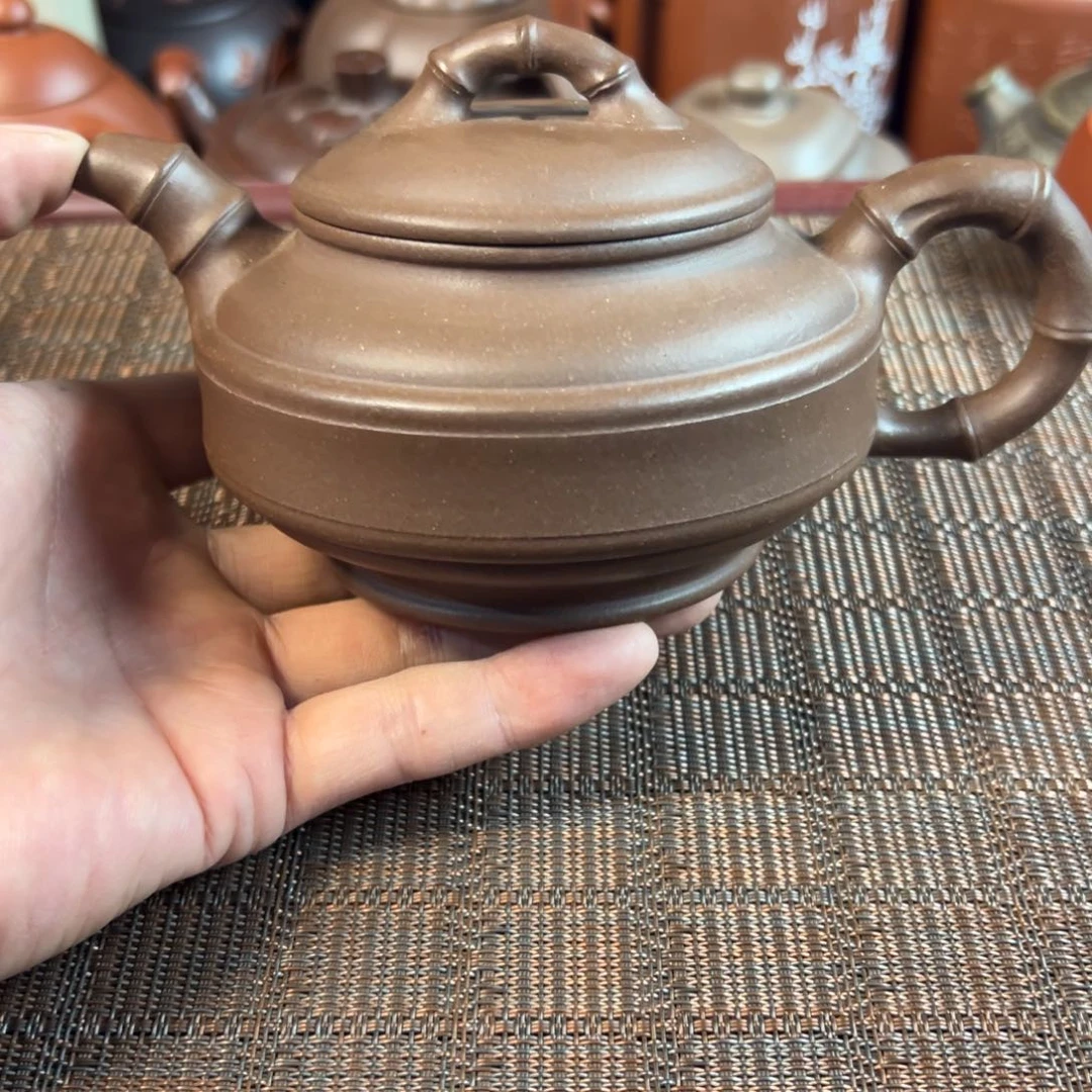 紫砂茶壶宜兴原矿紫砂壶300毫升容量