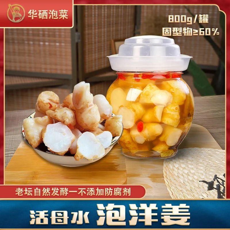 【即食泡菜】泡洋姜 800克 老母水四川泡菜 传统土坛 即食跳水泡菜