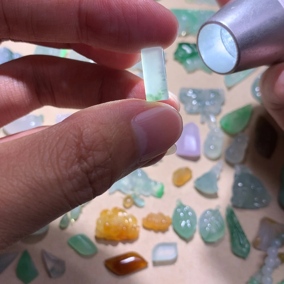 翡翠未镶嵌颈饰翡翠提溜