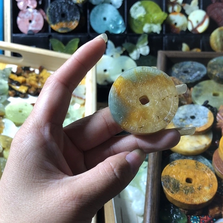 未镶嵌岫玉岫玉挂件