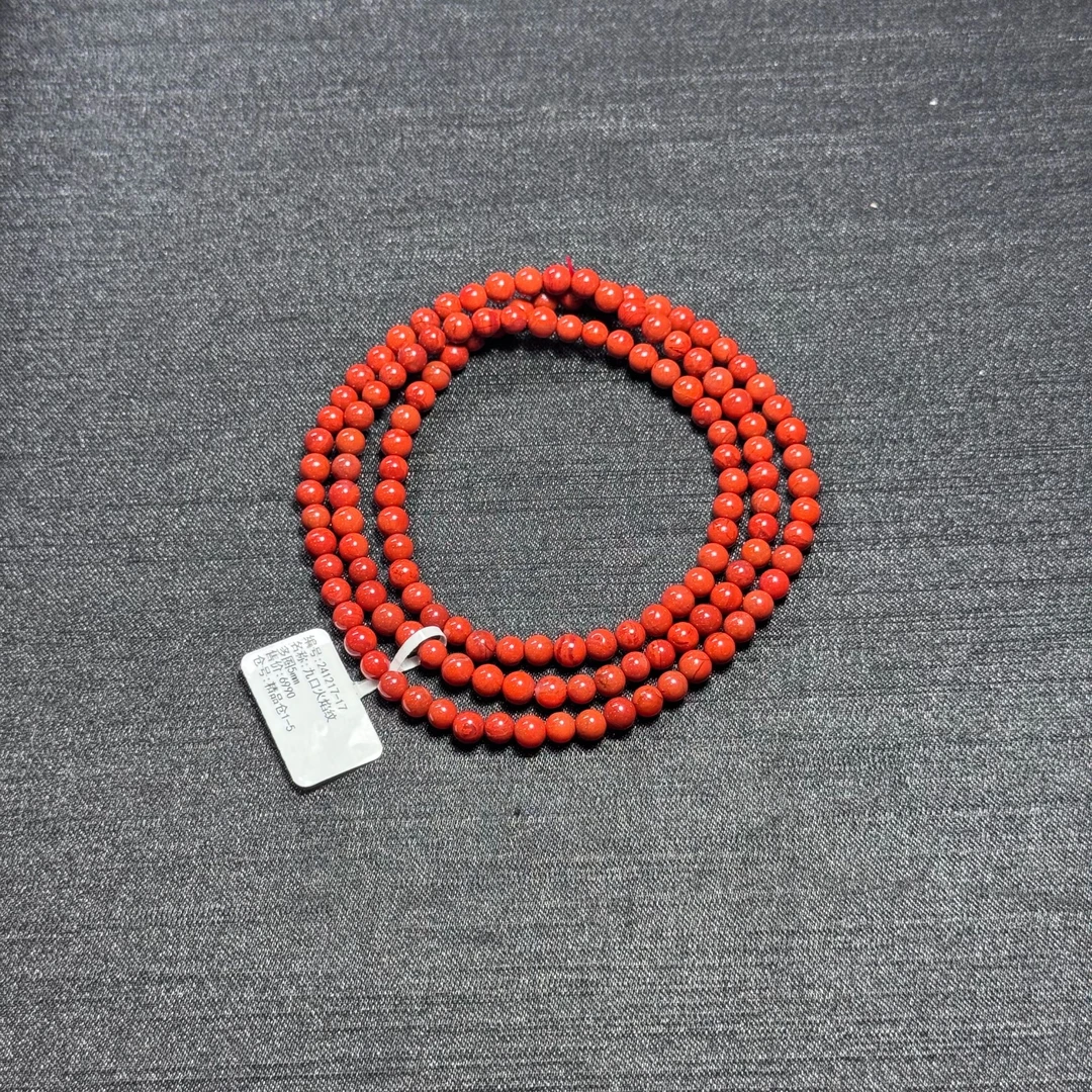 川料也炸！九口纯原矿火焰纹5mm多圈长链 5mm 约26g J250416-52