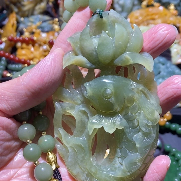 岫玉岫玉吊坠未镶嵌