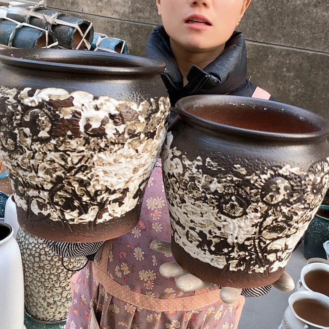 紫砂花盆正品口19高20正品