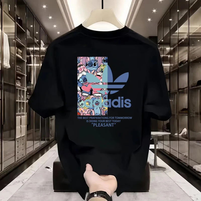 【一折专区】奥莱纯棉短袖t恤男女夏季新款潮流百搭ins情侣宽松半袖