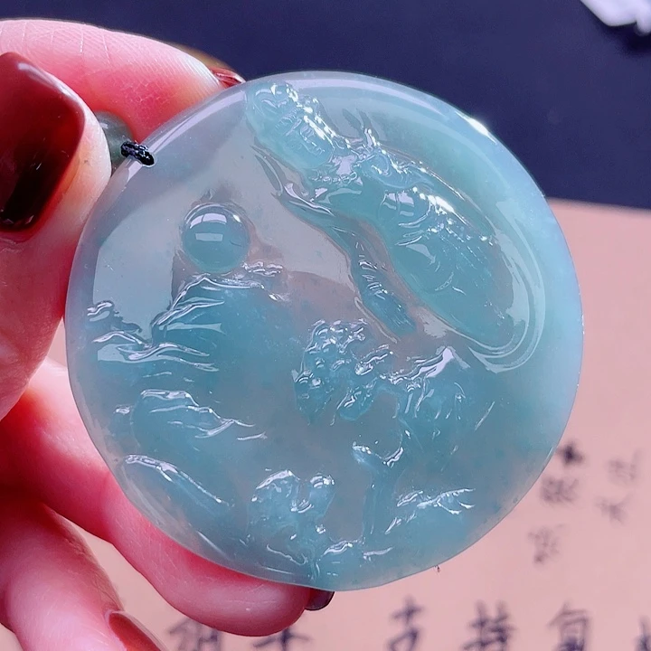 翡翠吊坠(不含链)未镶嵌