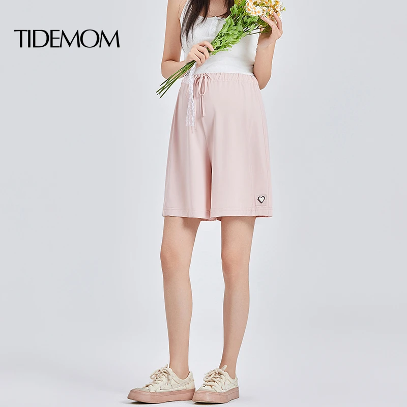 【夏日冰凉】孕伊尚孕妇短裤夏季外穿宽松薄款休闲运动五分裤夏装