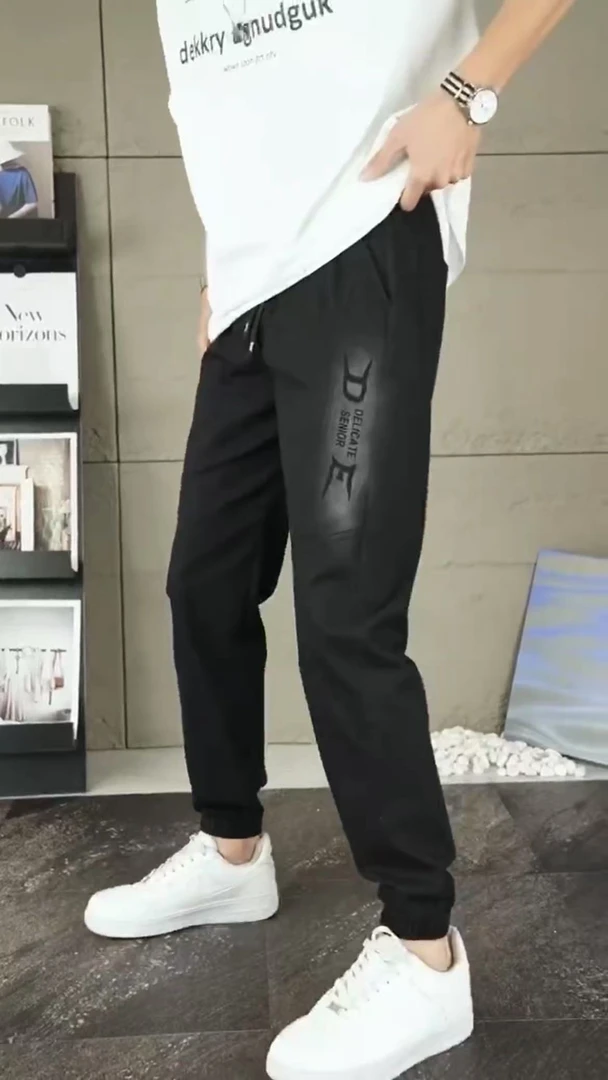 春夏潮流新款男士休闲裤时尚春季舒适舒适弹力