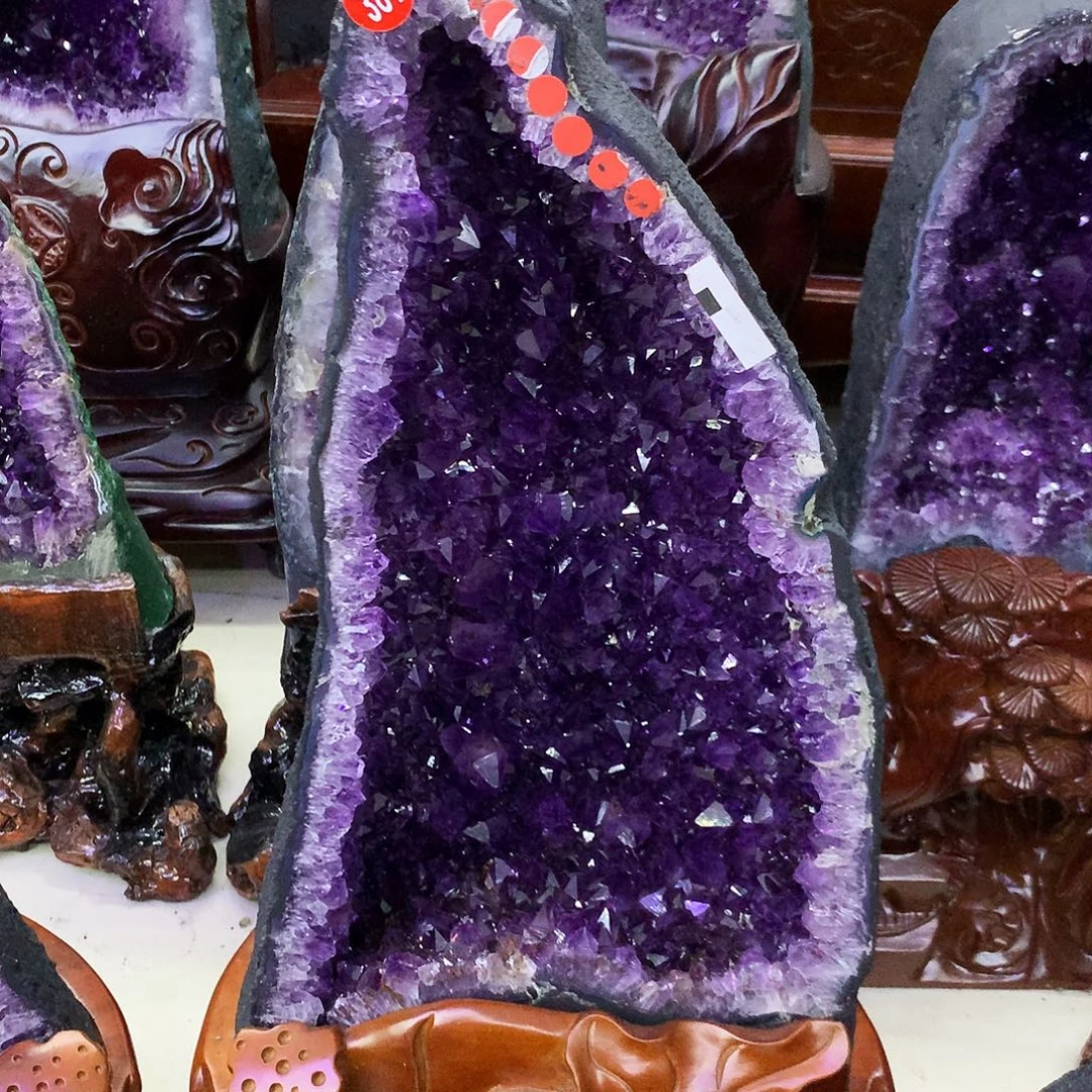 大型摆件（非配饰）水晶未镶嵌朱