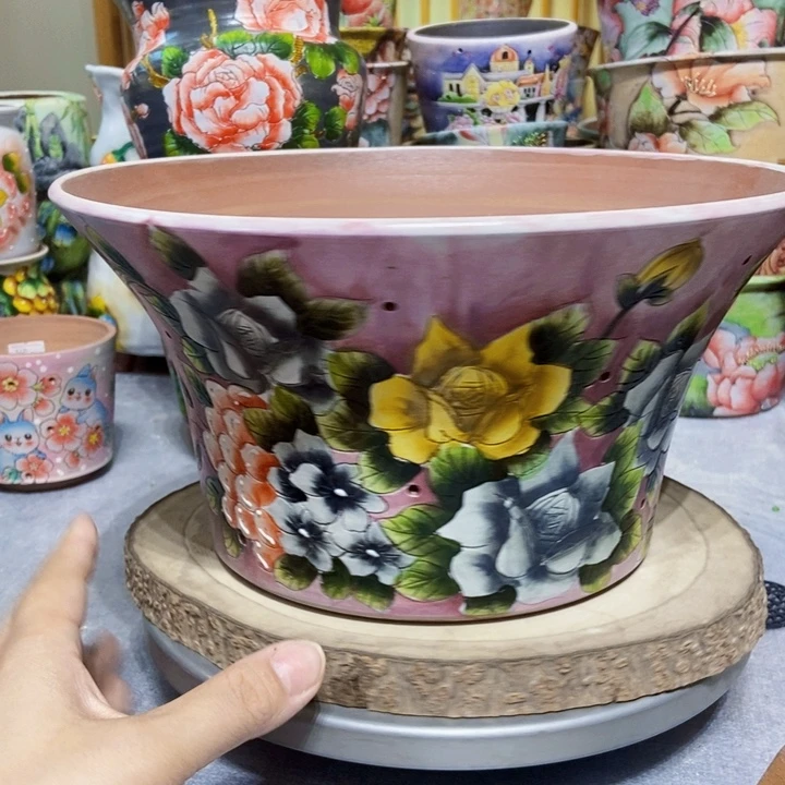 景德镇艺术手绘作品