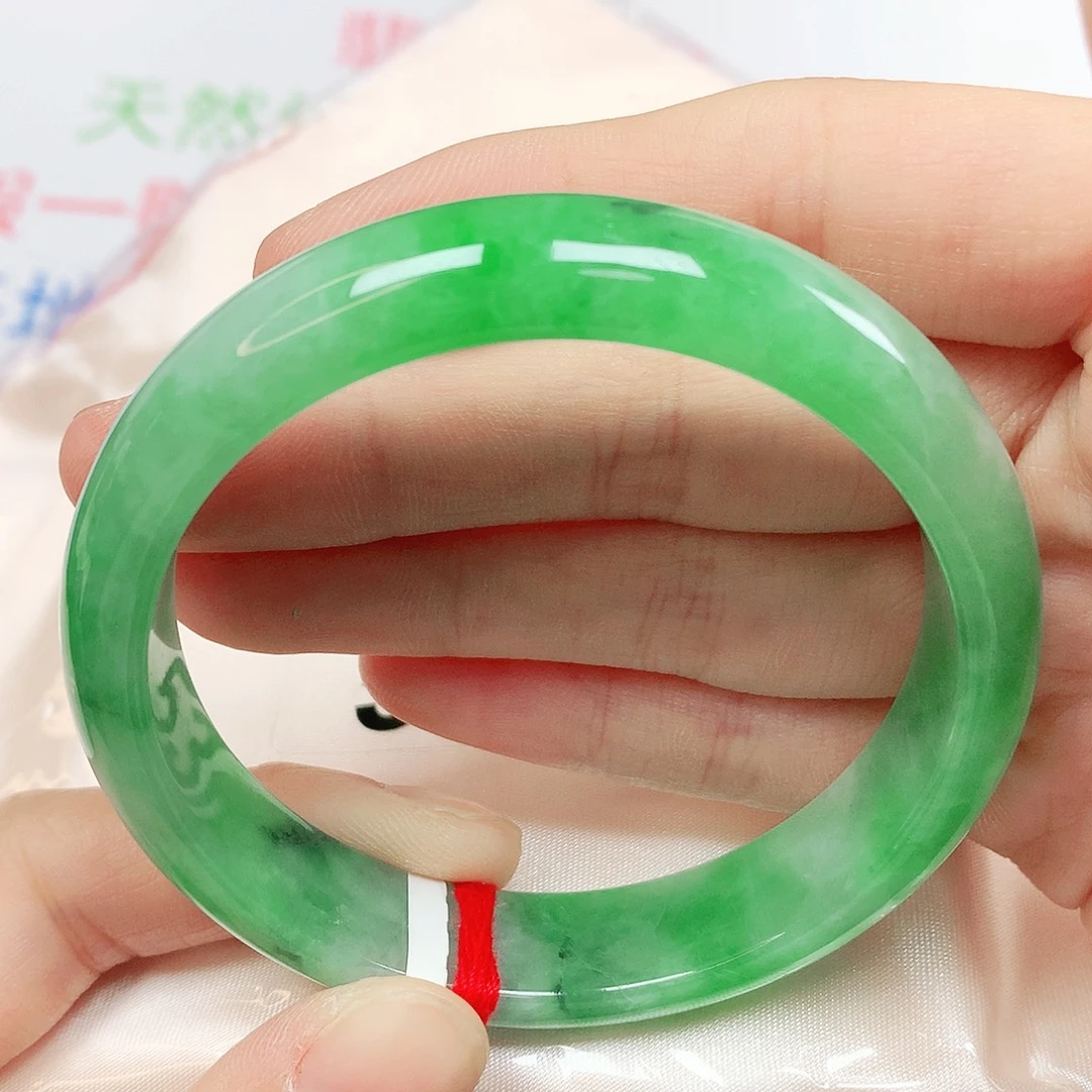 翡翠未镶嵌手镯翡翠手镯54