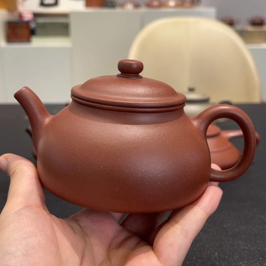 N***a茶壶紫砂紫泥渔舟