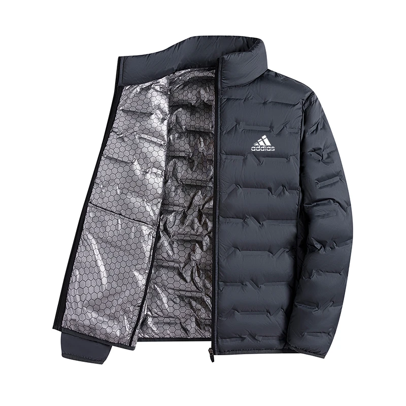 奥莱折扣｜立领羽绒服男士秋冬季鸭绒保暖石墨烯轻薄户外休闲外套