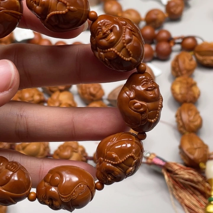 橄榄核手串/手链八大弥勒