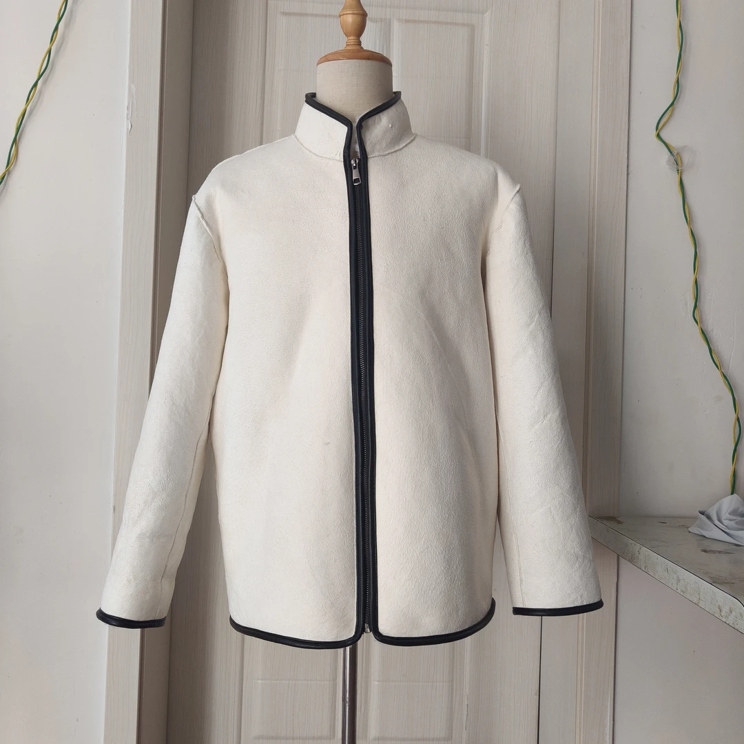 真羊皮皮毛一体皮衣羊剪绒保暖加厚男女羊皮袄羊毛内胆冬季棉衣