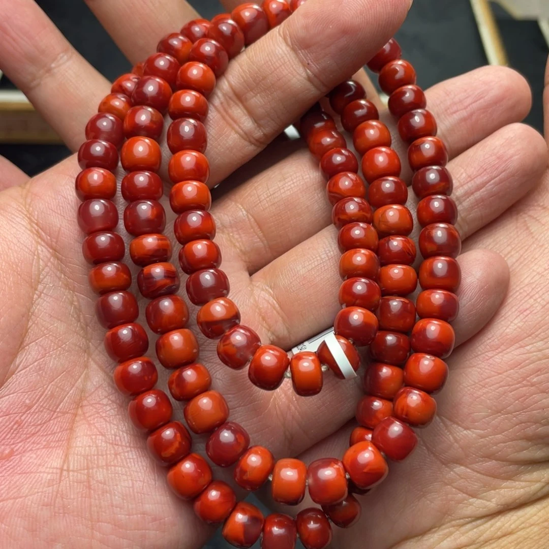 南红玛瑙颈饰未镶嵌k*i