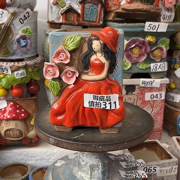 粗陶材质多肉花盆311