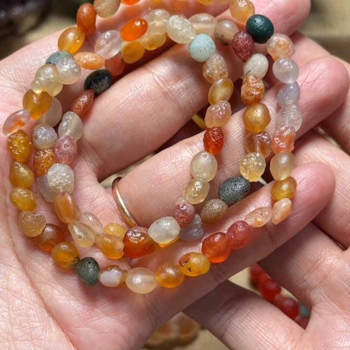 玛瑙/玉髓未镶嵌手链