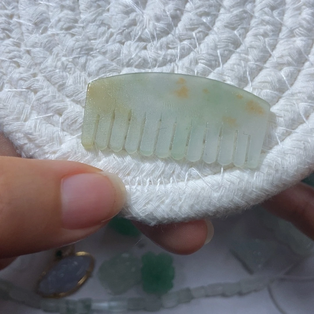 定制翡翠未镶嵌翡翠42.6*21*1.4