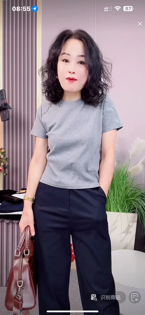 美红家    9381欧货爆款复古蕾丝棉T恤