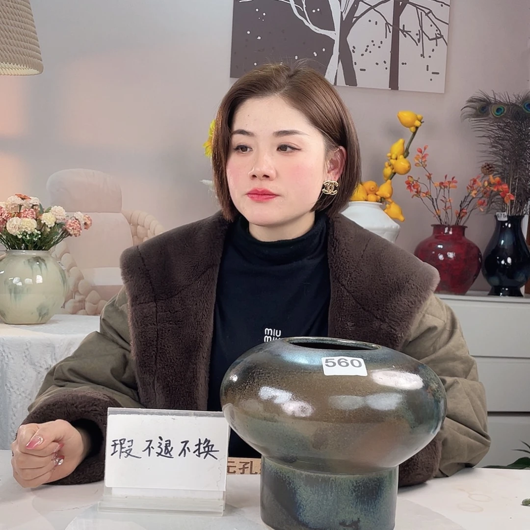 摆件微瑕560 景德镇陶瓷艺术精品