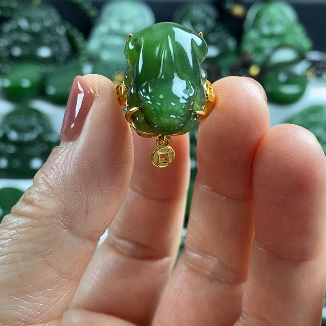 和田玉（碧玉）未镶嵌颈饰