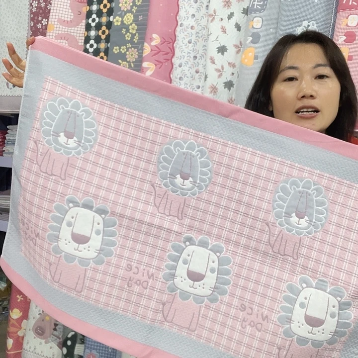 棉特价粉色小狮子