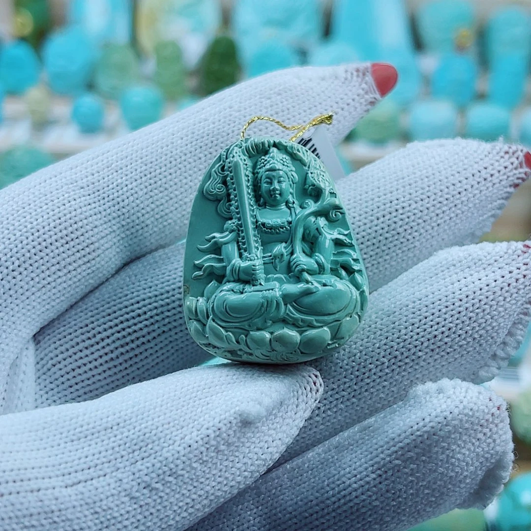 绿松石未镶嵌珠宝奇石